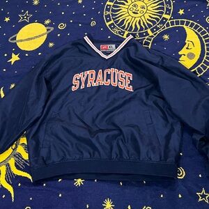 Syracuse Navy Pullover Jacket